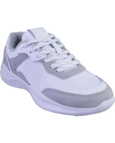 Esportes  de Mulher SCALPERS BIRDSBILLE ZAPATILLAS CASUAL DE MUJER BLANCO Y GRIS