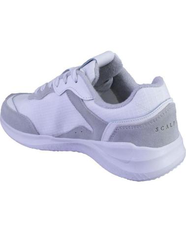 Esportes  de Mulher SCALPERS BIRDSBILLE ZAPATILLAS CASUAL DE MUJER BLANCO Y GRIS