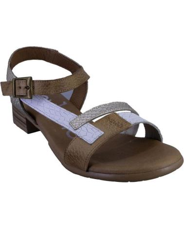 Sandálias de Mulher SUAVE 5603 SANDALIAS DE MUJER PIEL BLANCO Y BEIGE
