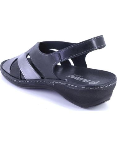 Sandales pour Femme SUAVE 3000 23 SANDALIAS DE MUJER PIEL NEGRO