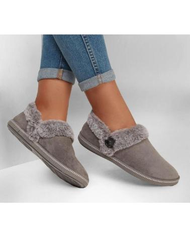 Pantofole per Donna SKECHERS 167219 ZAPATILLAS DE CASA DE MUJER GRIS