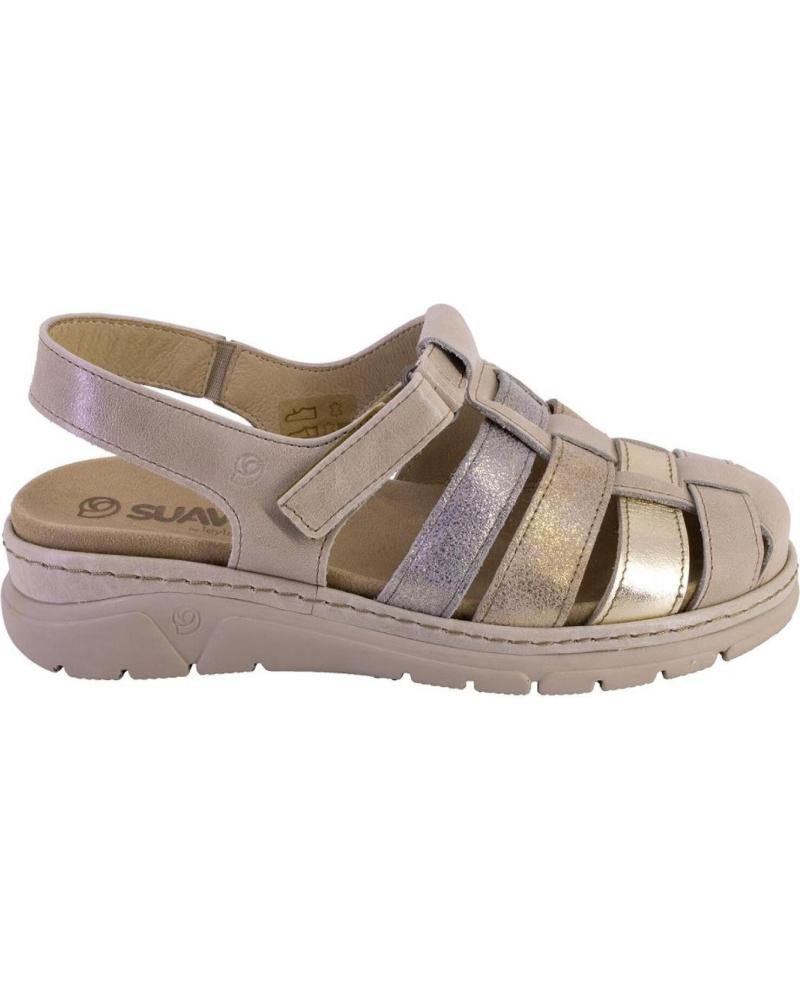 Sandales pour Femme SUAVE 3369 SANDALIAS DE MUJER PIEL HIELO
