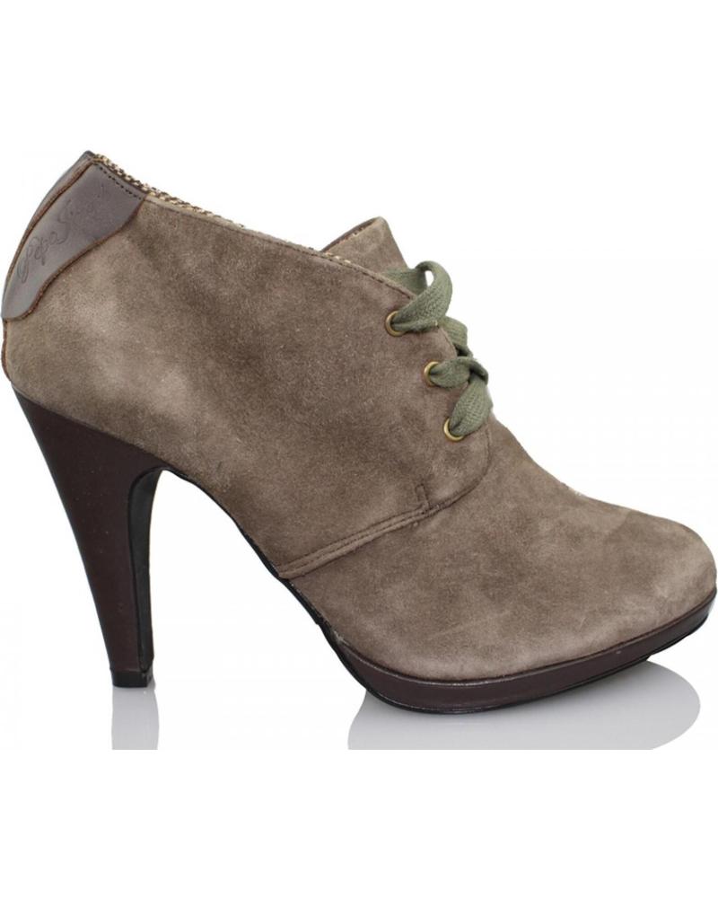 Botins de Mulher PEPE JEANS BROWN HI HEEL MARRON
