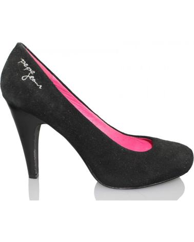Shuhe ferse für Damen PEPE JEANS HI HEEL COURT SHOE NEGRO