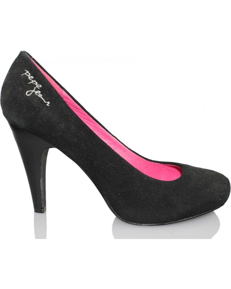 Shuhe ferse für Damen PEPE JEANS HI HEEL COURT SHOE NEGRO