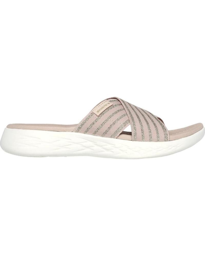 Zehansandalen für Damen SKECHERS 140740 ZUECOS O MULES DE MUJER ROSA