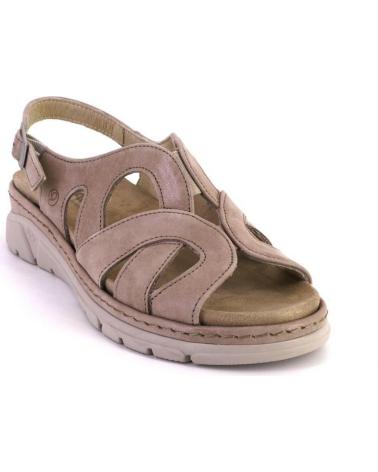 Sandales pour Femme SUAVE 3353 SANDALIAS DE MUJER PIEL BEIGE