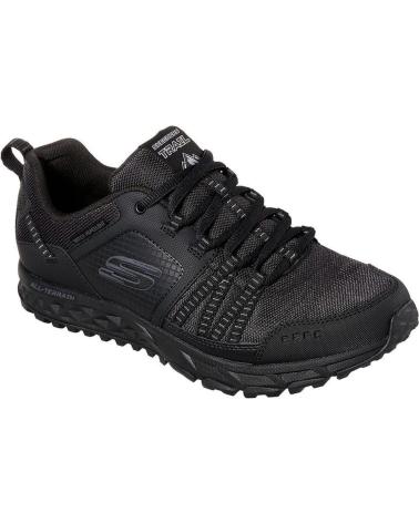 Deportivas de Hombre SKECHERS 51591 TREKKING DE HOMBRE NEGRO