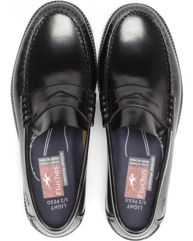 Schuhe für Herren fluchos MOCASIN STAMFORD NEGRO NEGRO
