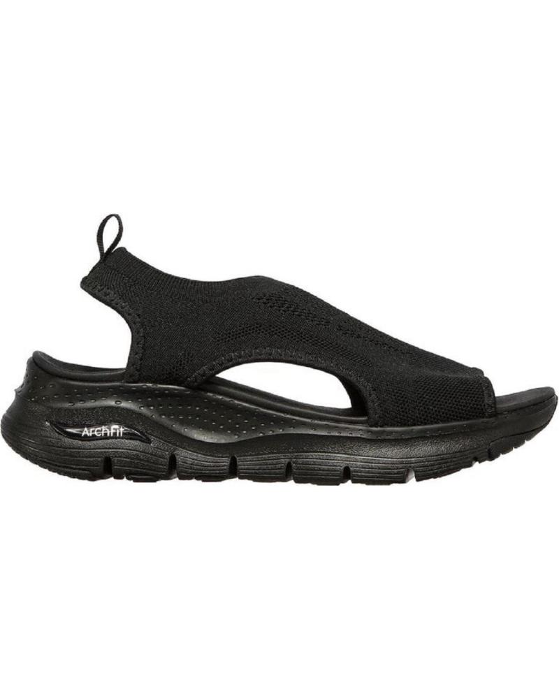 Sandali per Donna SKECHERS 119236 SANDALIAS DE MUJER NEGRO