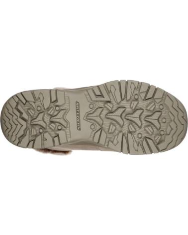 Botas de Mujer SKECHERS 167178 TREKKING DE MUJER ANTE SERRAJE BEIGE