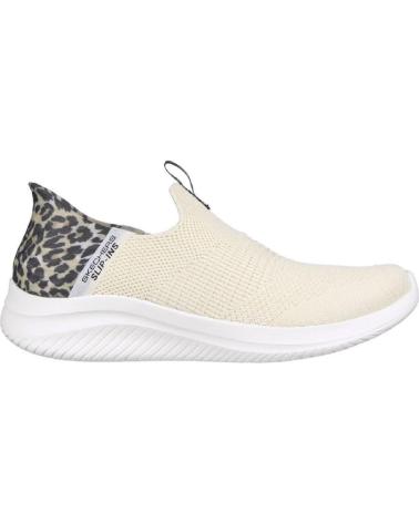 Sportif pour Femme SKECHERS 149712 ZAPATILLAS CASUAL DE MUJER SLIP INS BEIGE