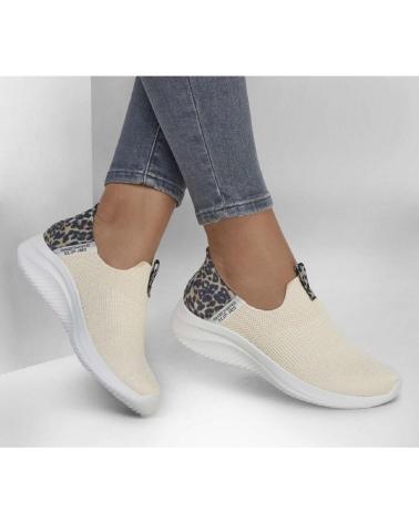 Sportif pour Femme SKECHERS 149712 ZAPATILLAS CASUAL DE MUJER SLIP INS BEIGE