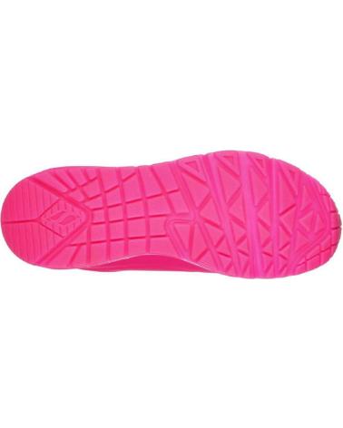Sportif pour Femme SKECHERS 73667 ZAPATILLAS CASUAL DE MUJER FUCSIA
