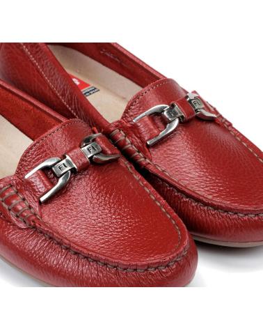 Halbschuhe für Damen FLUCHOS ZAPATO F0804 ROJO MUJER FLOTER ROJO