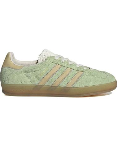 Sportif pour Femme ADIDAS ZAPATILLAS SNEAKERS GAZELLE INDOOR PARA UNISEX EN COLOR VERD VERDE