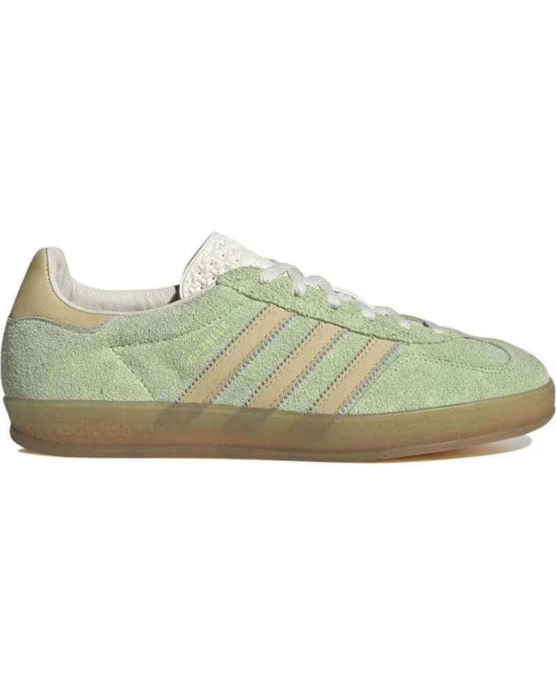 ADIDAS Gazelle Indoor IE2948 Semi Green Spark - Almost Yellow - Cream White LIGHT GREEN