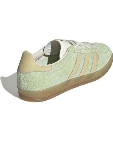 ADIDAS Gazelle Indoor IE2948 Semi Green Spark - Almost Yellow - Cream White LIGHT GREEN
