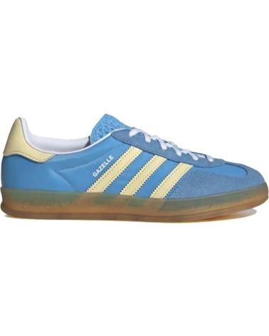 Sportif pour Femme ADIDAS ZAPATILLAS SNEAKERS GAZELLE INDOOR PARA MUJER EN COLOR AZUL