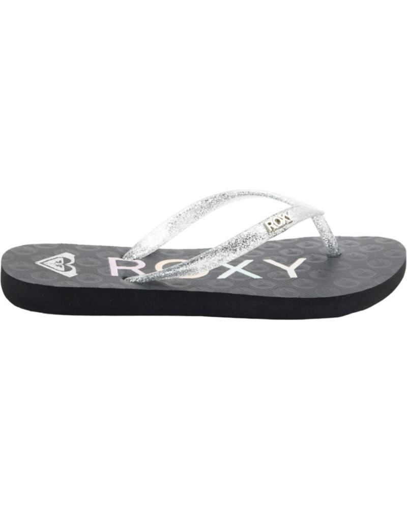 Tongs pour Fille et Garçon ROXY - CHANCLAS PARA MUJER NEGRAS - RG VIVA SPARK NEGRO