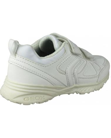 Woman and girl and boy Zapatillas deporte GEOX BERNIE G DEPORTIVA VELCRO BLANCO