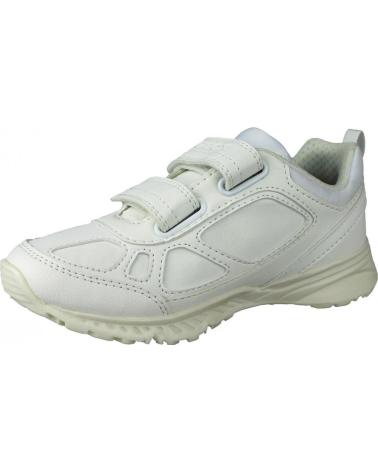 Woman and girl and boy Zapatillas deporte GEOX BERNIE G DEPORTIVA VELCRO BLANCO