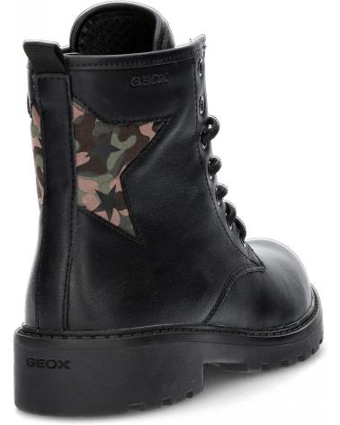 Botas de Mulher e Menina GEOX BOTAS J CASEY J9420G BLACK
