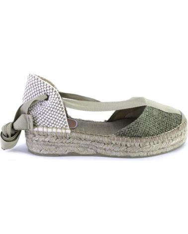Sandalen für Damen SALVI 232-307 ALPARGATAS DE MUJER KAKI