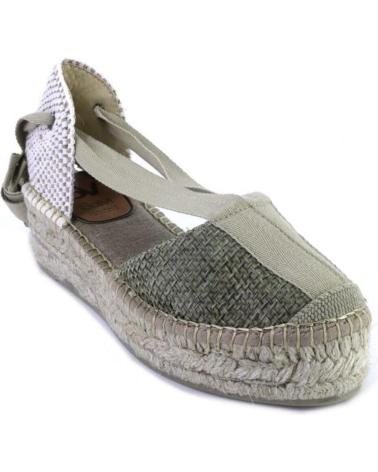 Sandalen für Damen SALVI 232-307 ALPARGATAS DE MUJER KAKI