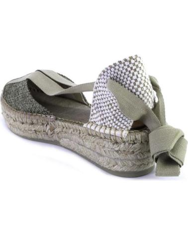 Sandalen für Damen SALVI 232-307 ALPARGATAS DE MUJER KAKI