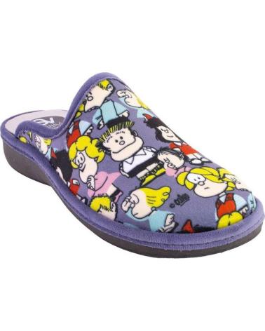 Woman House slipers SALVI 01T-542 ZAPATILLAS DE CASA DE MUJER GRIS