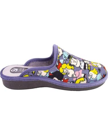 Woman House slipers SALVI 01T-542 ZAPATILLAS DE CASA DE MUJER GRIS
