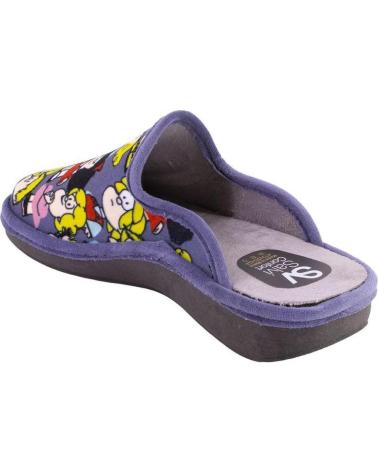 Woman House slipers SALVI 01T-542 ZAPATILLAS DE CASA DE MUJER GRIS