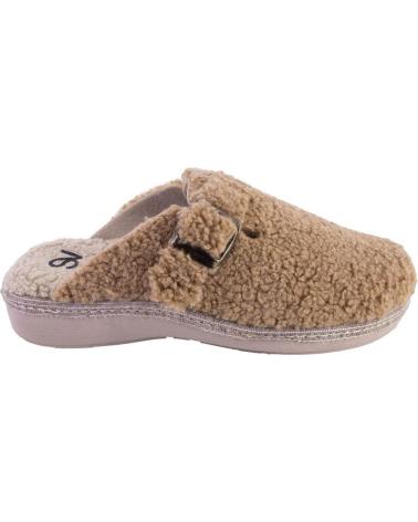 Pantofole per Donna SALVI 29L-000 TEDDY ZAPATILLAS DE CASA DE MUJER MARRON