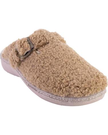 Pantofole per Donna SALVI 29L-000 TEDDY ZAPATILLAS DE CASA DE MUJER MARRON