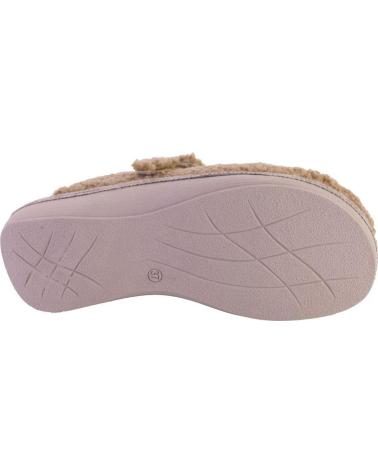 Pantofole per Donna SALVI 29L-000 TEDDY ZAPATILLAS DE CASA DE MUJER MARRON