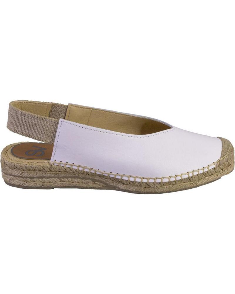 Sandalen für Damen SALVI 132-133 ALPARGATAS DE MUJER PIEL BLANCO