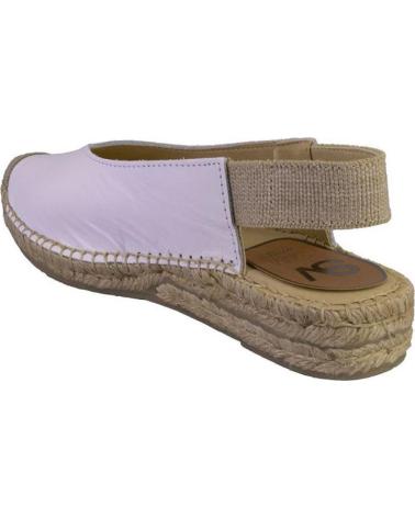 Sandalen für Damen SALVI 132-133 ALPARGATAS DE MUJER PIEL BLANCO