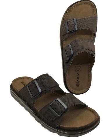 Sandálias de Homem INBLU SANDALIA HOMBRE BU000010 MARRON