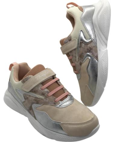 Esportes  de Menina JHAYBER ZAPATILLA DEPORTIVA NINA J HAYBER CHINTA ZN582237 BEIG