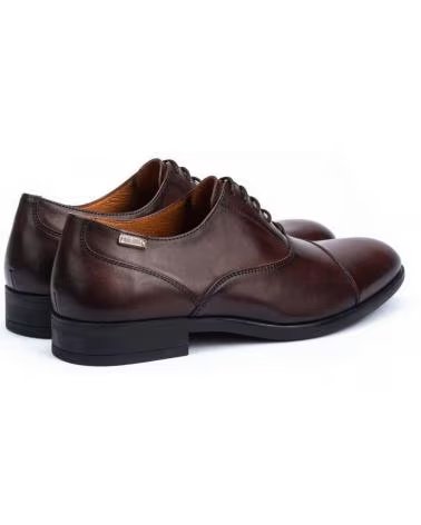 PIKOLINOS BRISTOL ELEGANTE LEDERSCHUHE IN BRAUN MIT SCHNÜRUNG