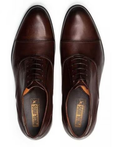 PIKOLINOS BRISTOL ELEGANTE LEDERSCHUHE IN BRAUN MIT SCHNÜRUNG