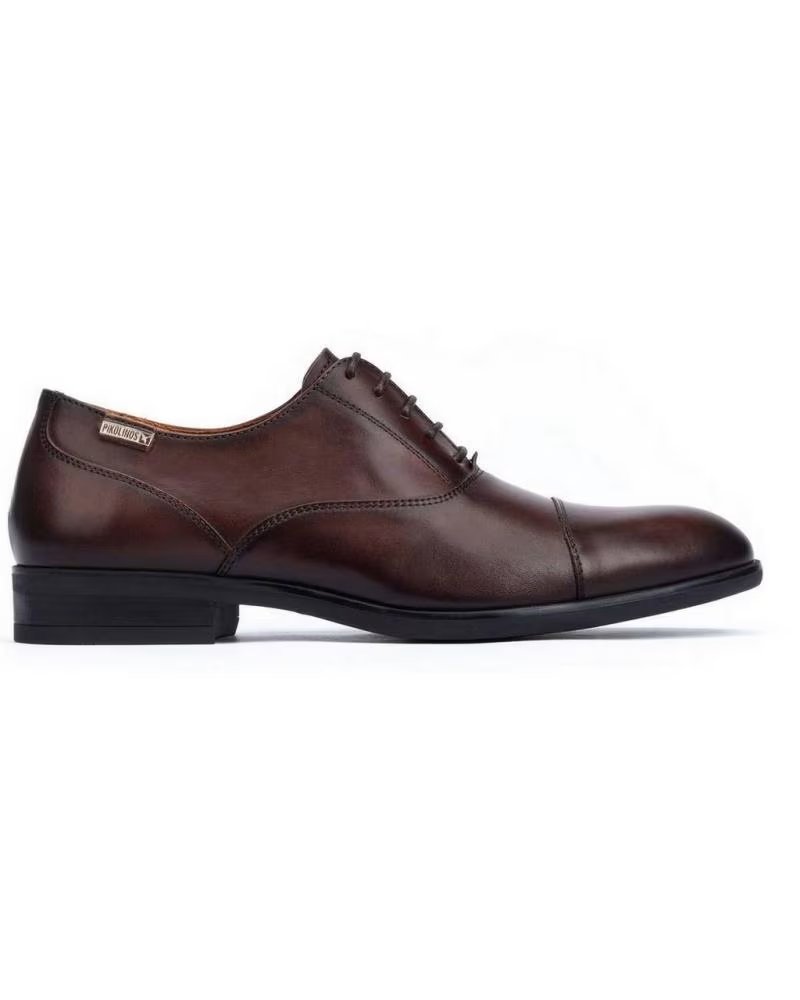 PIKOLINOS BRISTOL ELEGANTE LEDERSCHUHE IN BRAUN MIT SCHNÜRUNG