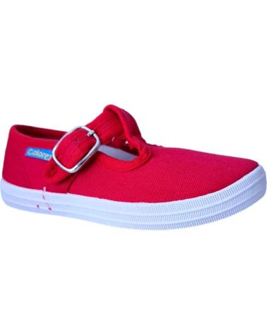 Deportivas de Niño COLORES PEPITO LONA 2431 ROJO