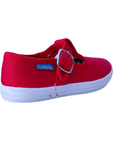 Deportivas de Niño COLORES PEPITO LONA 2431 ROJO
