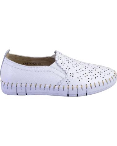 Zapatos de Mujer THE HAPPY MONK CRETA006 ZAPATILLAS CASUAL DE MUJER PI BLANCO