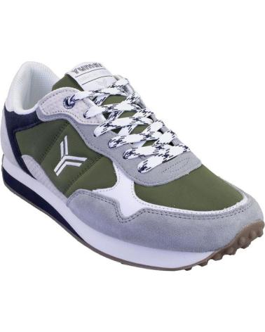 Sportif pour Homme YUMAS ELBRUS ZAPATILLAS CASUAL DE HOMBRE VERDE