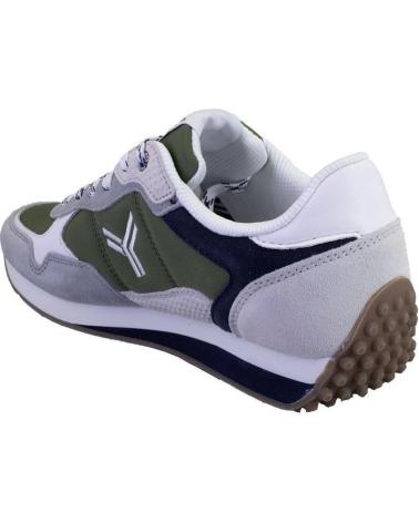 Sportif pour Homme YUMAS ELBRUS ZAPATILLAS CASUAL DE HOMBRE VERDE