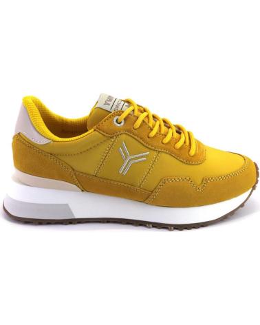 Sportif pour Femme YUMAS MUSALA ZAPATILLAS CASUAL DE MUJER MOSTAZA