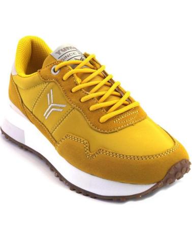 Sportif pour Femme YUMAS MUSALA ZAPATILLAS CASUAL DE MUJER MOSTAZA